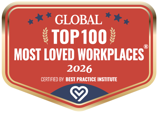 2026 Global Top 100 Most Loved Workplaces® — Certified by Best Practice Institute