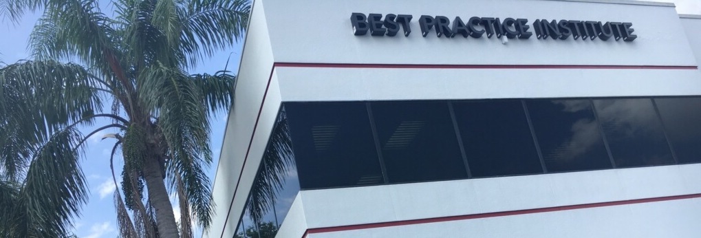Best Practice Institute headquarters building exterior in Palm Beach Gardens, Florida